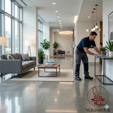 Communal area cleaning